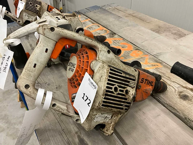 Stihl bt 45 benzine boormachine - afbeelding 5 van  5