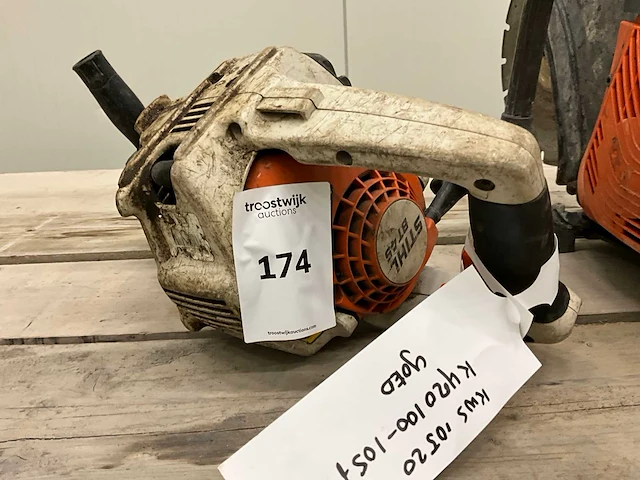 Stihl bt 45 benzine boormachine - afbeelding 5 van  7