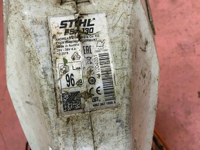 Stihl fsa130 en ar3000 accu bosmaaier - afbeelding 7 van  9