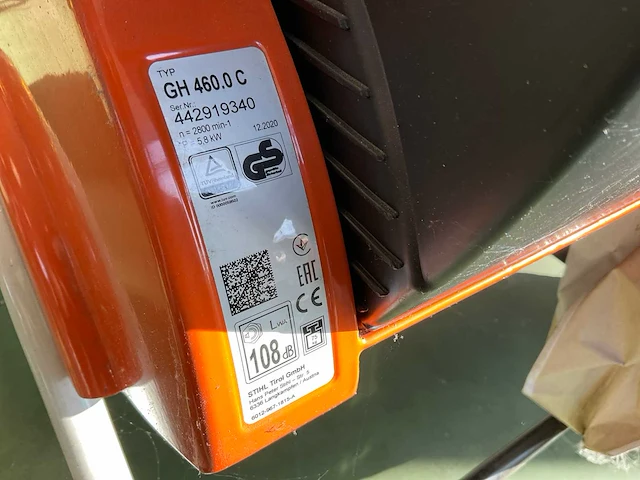 Stihl gh 460 c tuinhakselaar - afbeelding 5 van  5
