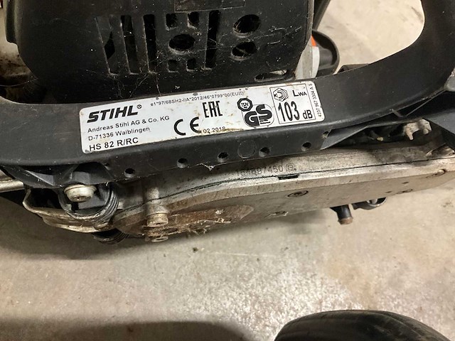 Stihl hs 82r heggenschaar (3x) - afbeelding 3 van  11