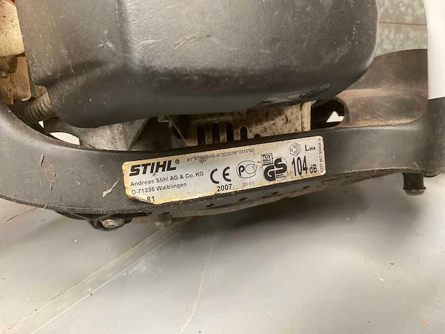 Stihl hs81t heggenschaar - afbeelding 5 van  5