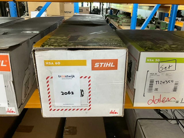 Stihl hsa 60 accu heggenschaar body - afbeelding 2 van  2