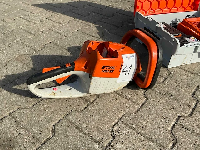 Stihl hsa86 + al500 heggenschaar + accuset - afbeelding 5 van  9
