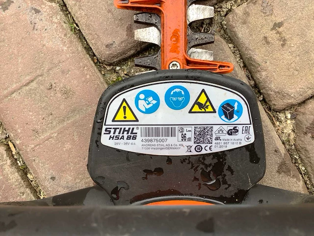 Stihl hsa86 heggenschaar - afbeelding 4 van  4