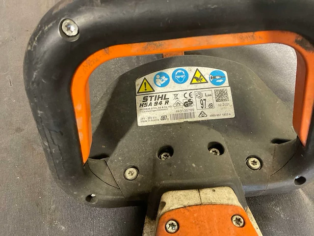 Stihl hsa94r heggenschaar - afbeelding 3 van  4