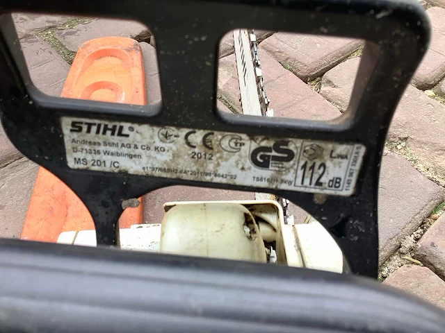 Stihl ms201 kettingzaag - afbeelding 4 van  4