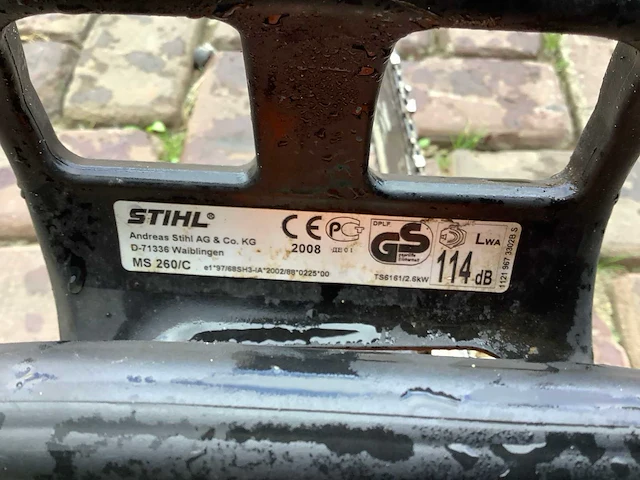 Stihl ms260c kettingzaag - afbeelding 4 van  4