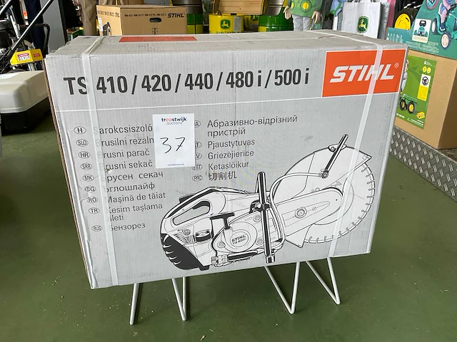 Stihl ts 420 bandenzaag - afbeelding 2 van  3