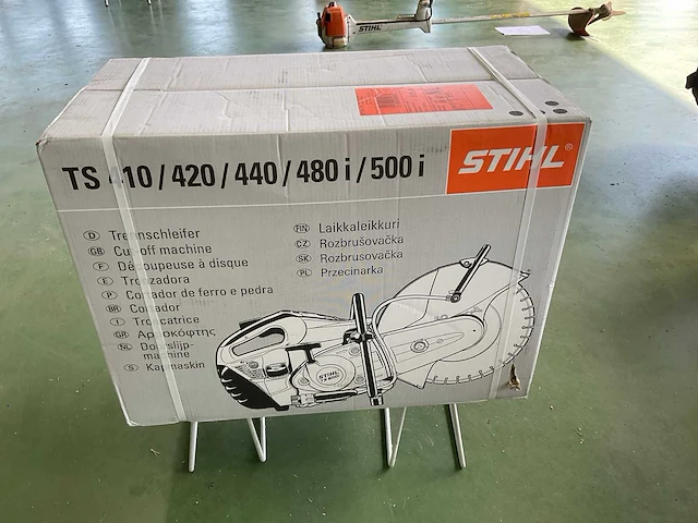 Stihl ts 420 bandenzaag - afbeelding 3 van  3