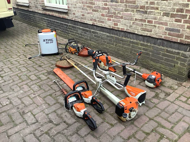 Stihl,husqvarna bosmaaier (8x) - afbeelding 1 van  7
