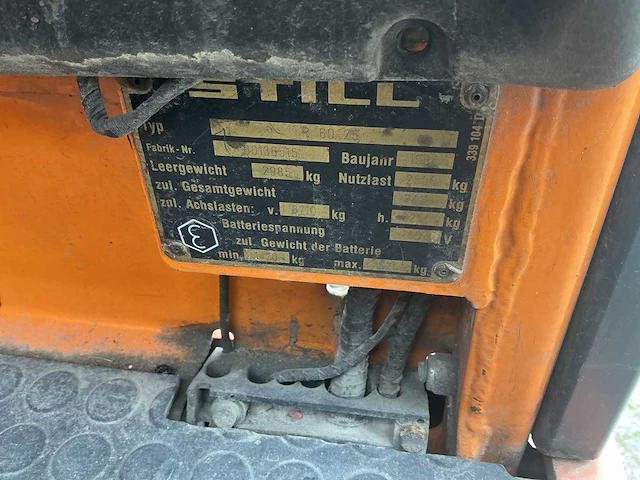 Still - 1994 - r60-25 - vorkheftruck - afbeelding 5 van  7
