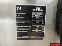 Still - 2011 - rx60-25 - vorkheftruck - afbeelding 3 van  12