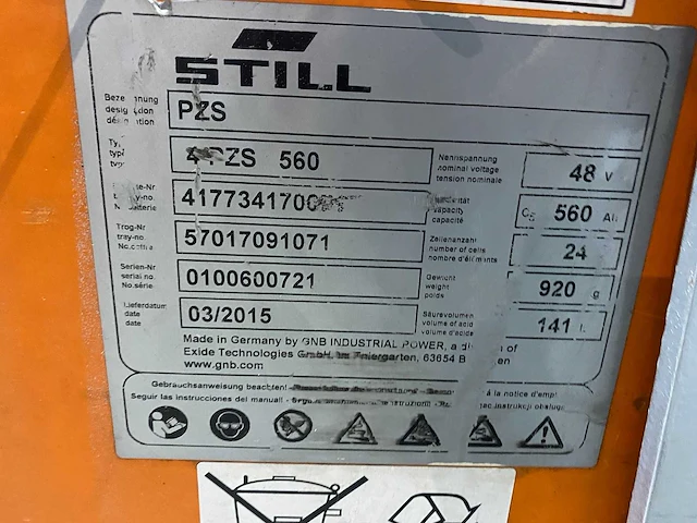 Still - 2015 - fm-x14 - reach truck - afbeelding 5 van  15