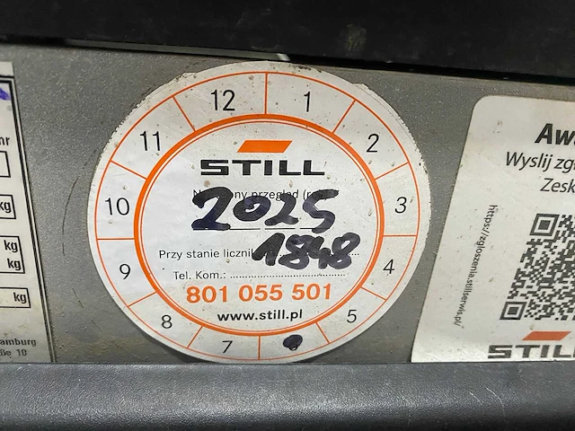 Still - 2021 - ecu16 - elektrische palletwagen - afbeelding 3 van  11