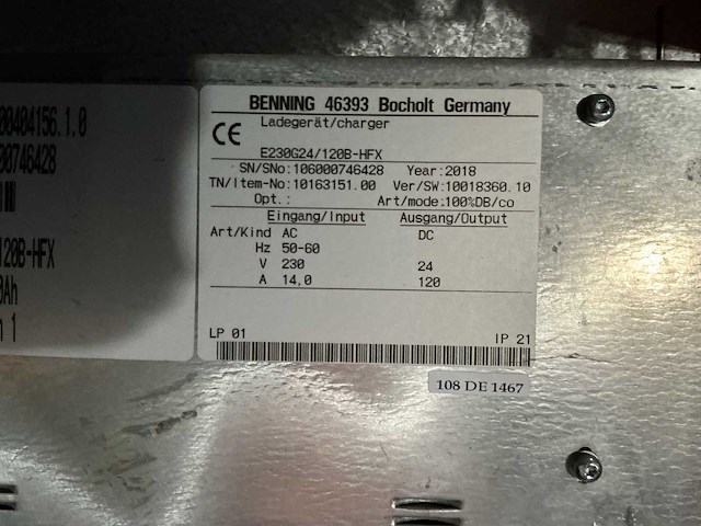 Still - 24v 120a - acculaders - 2018 - afbeelding 2 van  3