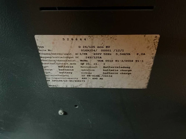 Still - 24v 125a - acculaders - afbeelding 2 van  2