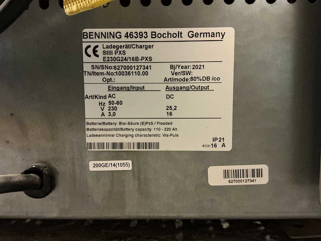 Still - 24v 16a - battery chargers - 2012 - afbeelding 2 van  2
