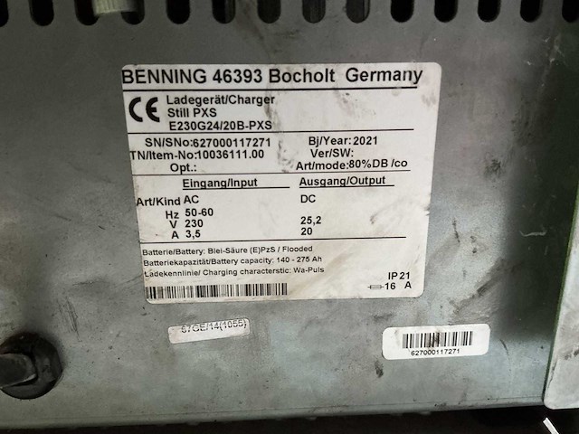 Still - 24v 20a - acculaders - 2021 - afbeelding 2 van  2