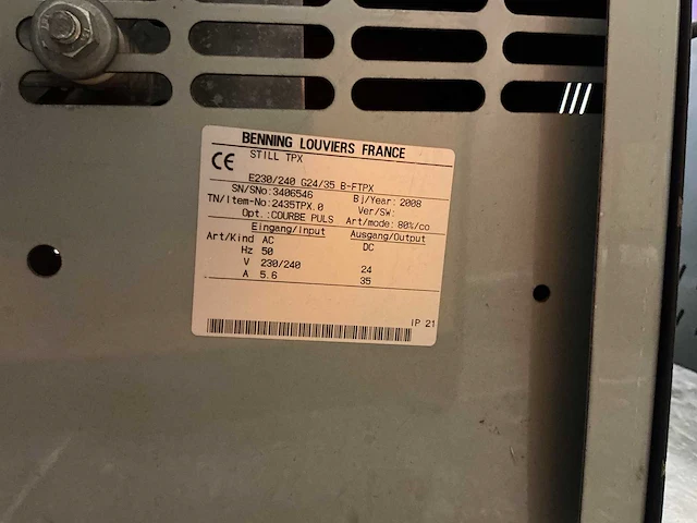 Still - 24v 35a - acculaders - 2008 - afbeelding 3 van  3