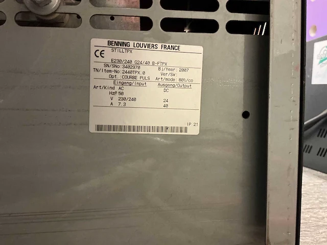 Still - 24v 40a - acculaders - 2007 - afbeelding 3 van  3