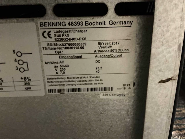 Still - 24v 40a - acculaders - 2017 - afbeelding 2 van  2