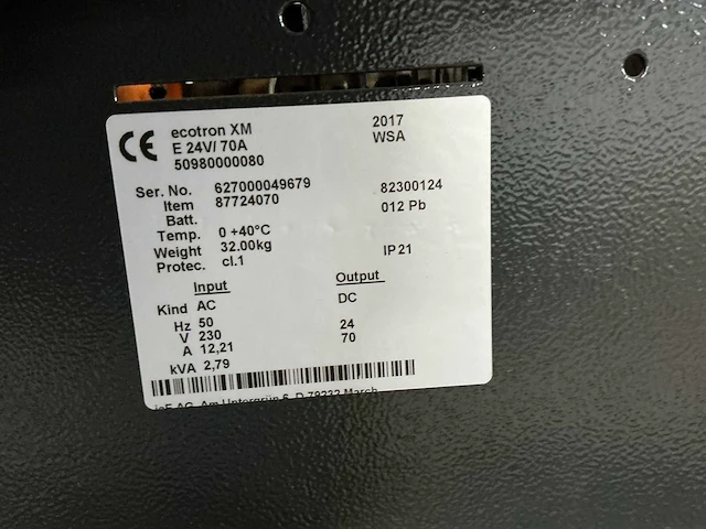 Still - 24v 70a - acculaders - 2017 - afbeelding 2 van  2
