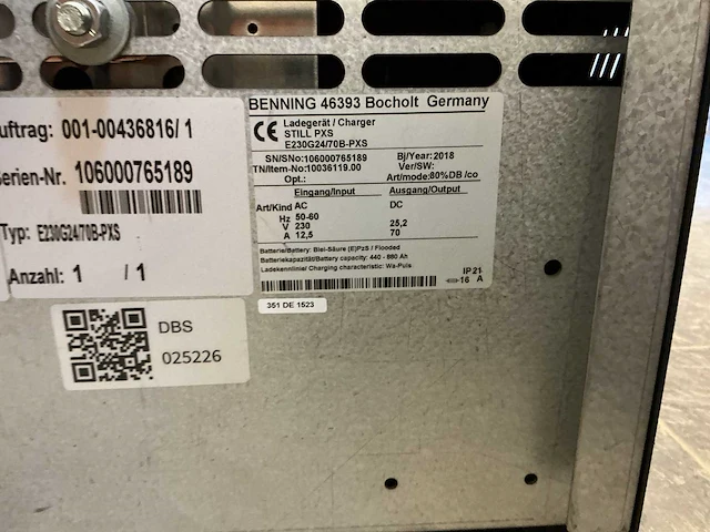 Still - 24v 70a - acculaders - 2018 - afbeelding 3 van  3