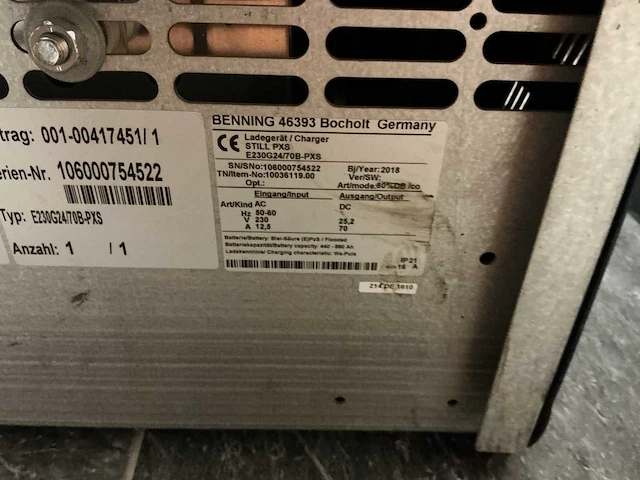 Still - 24v 70a - acculaders - 2018 - afbeelding 3 van  3
