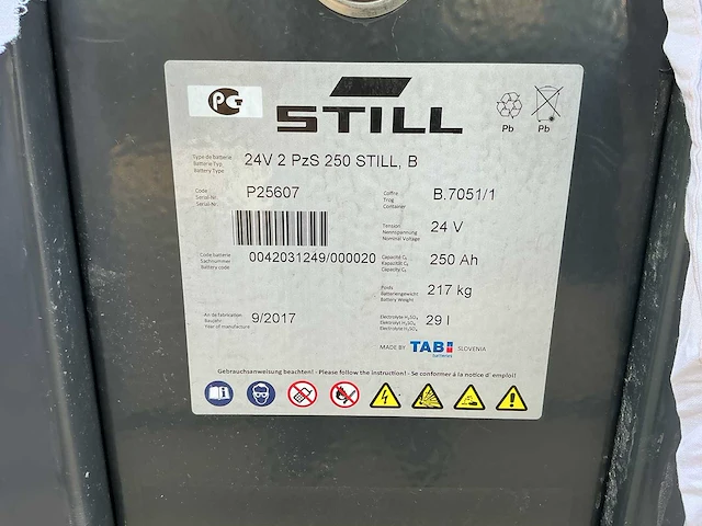 Still - 25v 250ah - acculaders - 217 - afbeelding 3 van  3