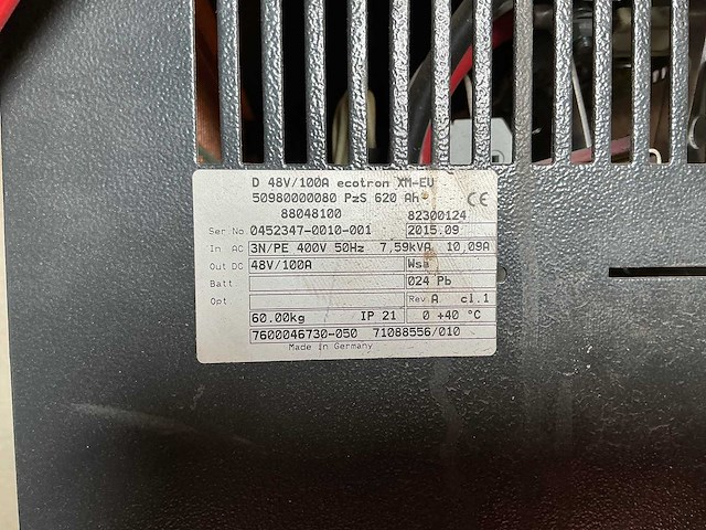 Still - 48v 100a - acculaders - 2015 - afbeelding 2 van  2