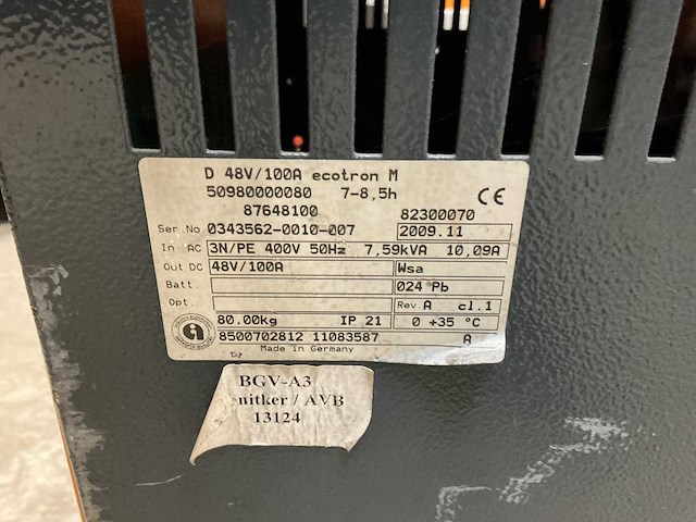 Still - 48v 100a - acculaders - - afbeelding 2 van  3