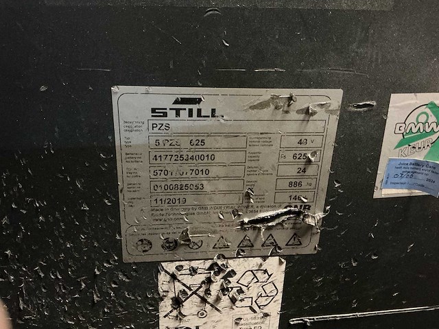 Still - 48v 5pzs 625ah - acculaders - 2019 - afbeelding 4 van  4