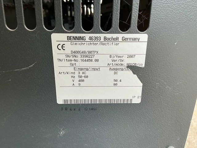 Still - 48v 80a - acculaders - 2007 - afbeelding 3 van  3