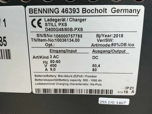 Still - 48v 80a - battery chargers - 2018 - afbeelding 2 van  2