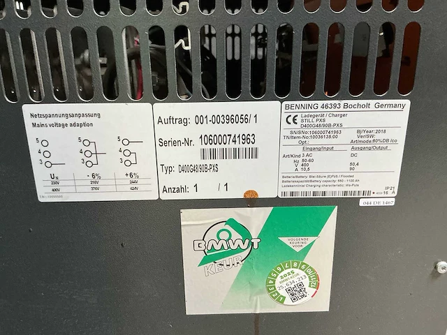 Still - 48v 90a - acculaders - 2018 - afbeelding 2 van  3