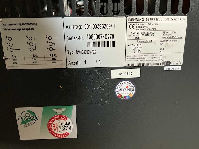 Still - 48v 90a - battery chargers - 2018 - afbeelding 3 van  3