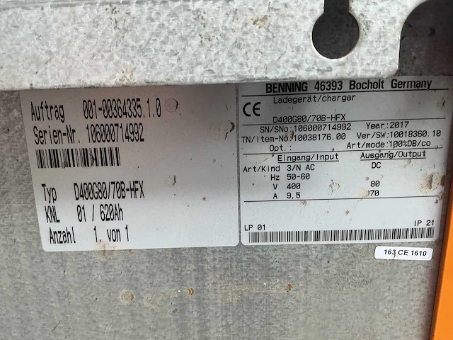Still - 80v 70a - battery chargers - 2017 - afbeelding 2 van  2