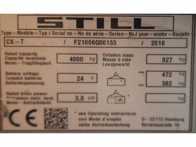 Still - cxt - industriële trekker - 2016 - afbeelding 10 van  12