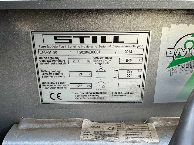 Still - exd-sf20 - stapelaars - 2014 - afbeelding 3 van  11