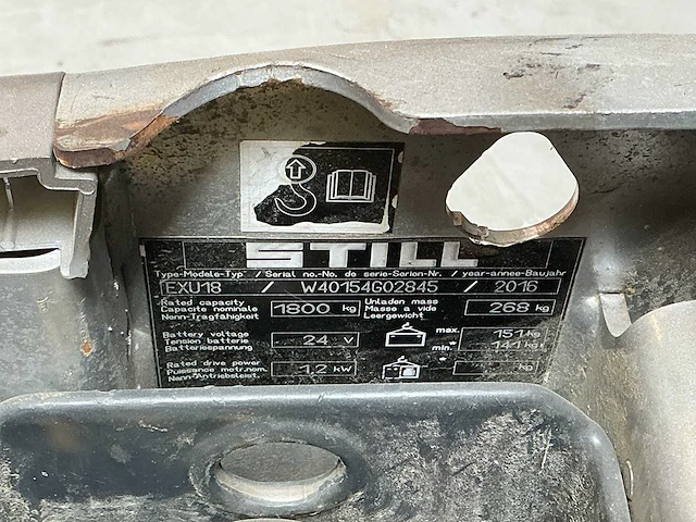 Still - exu-18 - elektrische pallettrucks - 2016 - afbeelding 8 van  8