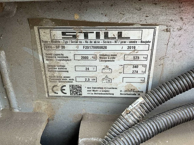 Still - exu-sf20 - electric pallet trucks - 2019 - afbeelding 9 van  9