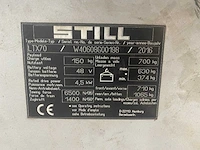 Still - ltx70 - industriële trekker - 2016 - afbeelding 6 van  15