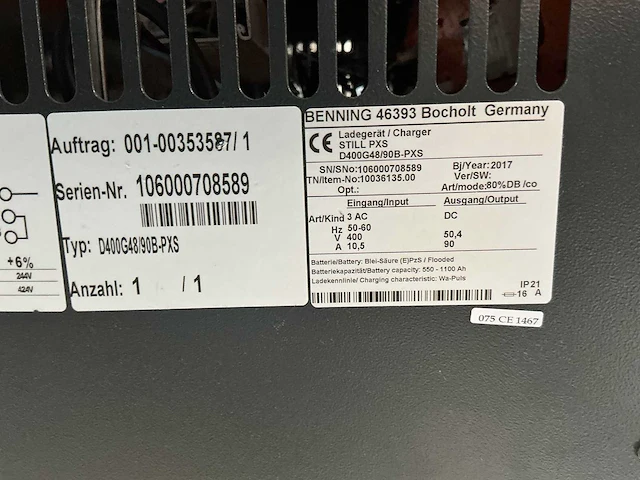 Still - px5 48v 90a - acculaders - afbeelding 2 van  2