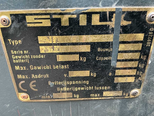 Still - r20-15 - vorkheftrucks - 1997 - afbeelding 2 van  11