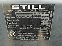 Still - r60-20c - vorkheftrucks - 2003 - afbeelding 3 van  11