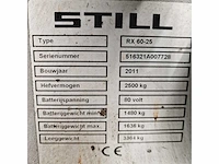 Still - rx 60-25 - vorkheftruck - afbeelding 24 van  30