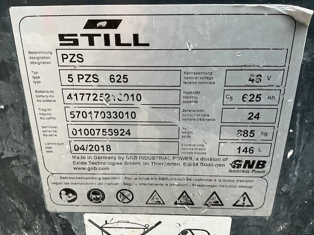 Still - rx20-16 - vorkheftrucks - 2018 - afbeelding 4 van  12