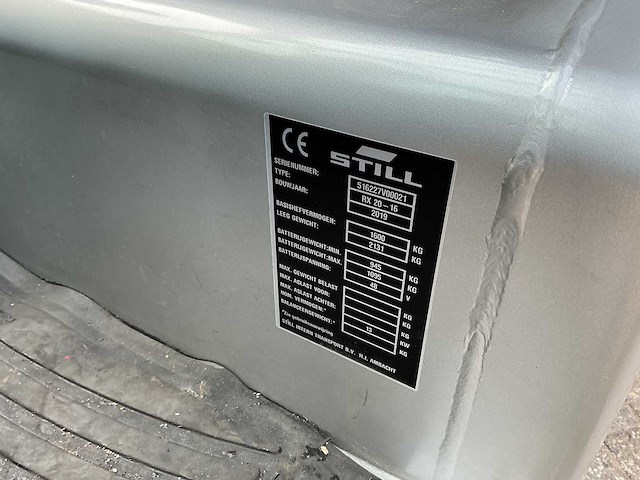 Still - rx20-16 - vorkheftrucks - 2019 - afbeelding 6 van  7