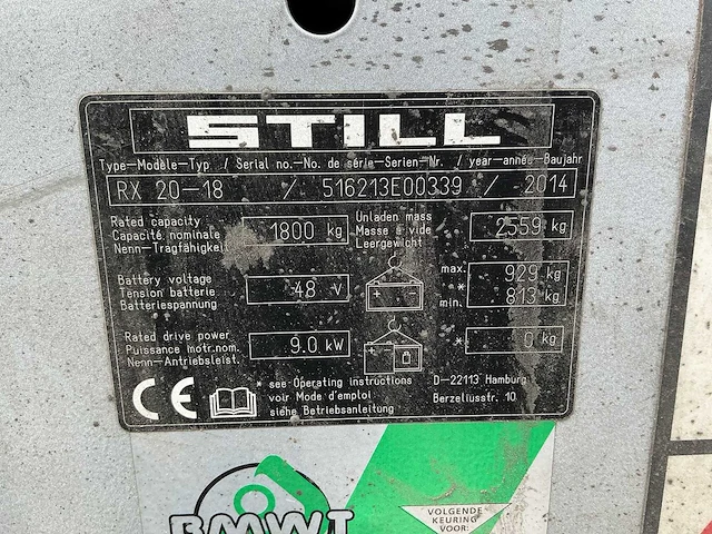 Still - rx20-18 - forklift trucks - 2014 - afbeelding 3 van  11
